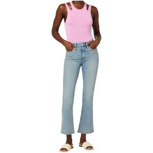 Hudson Barbara High Rise Bootcut Crop Prism Size 25